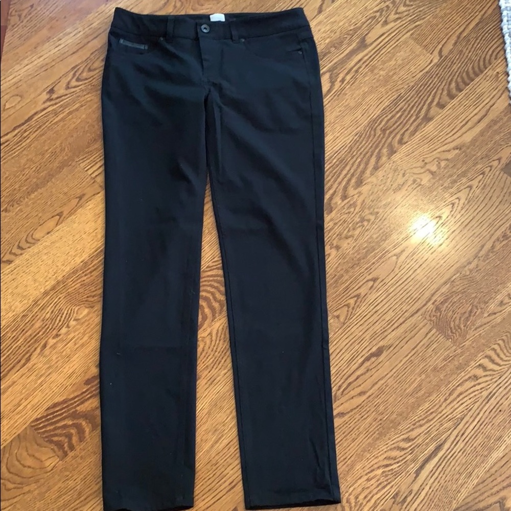 Ecru Black denim